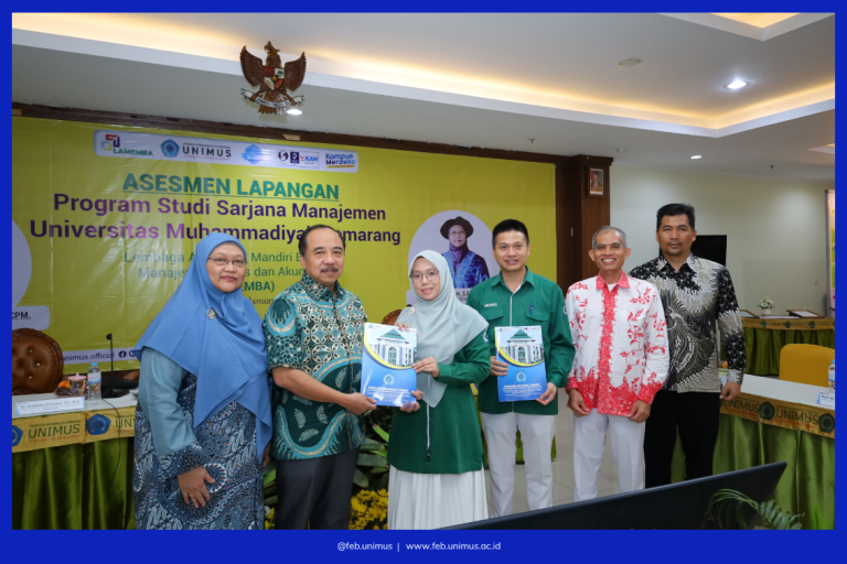 Program Studi S1 Manajemen Fakultas Ekonomi dan Bisnis (FEB) UNIMUS Jalani Asesmen Lapangan (AL) oleh LAMEMBA