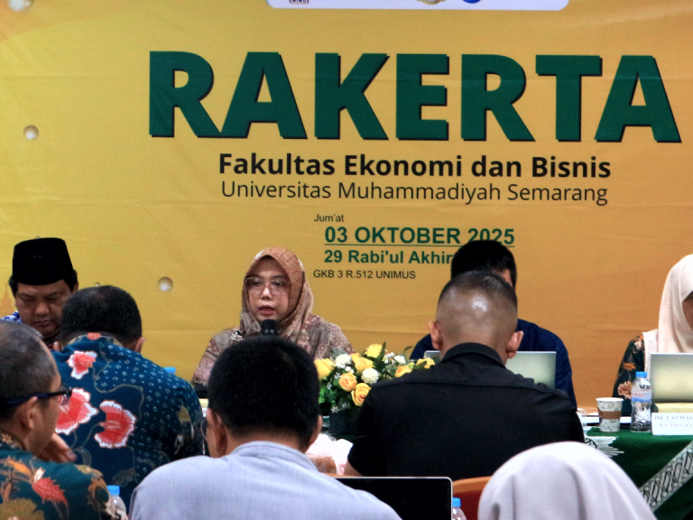 RAKERTA FEB Unimus 2025: Wujudkan Fakultas Unggul dan Berdaya Saing Internasional